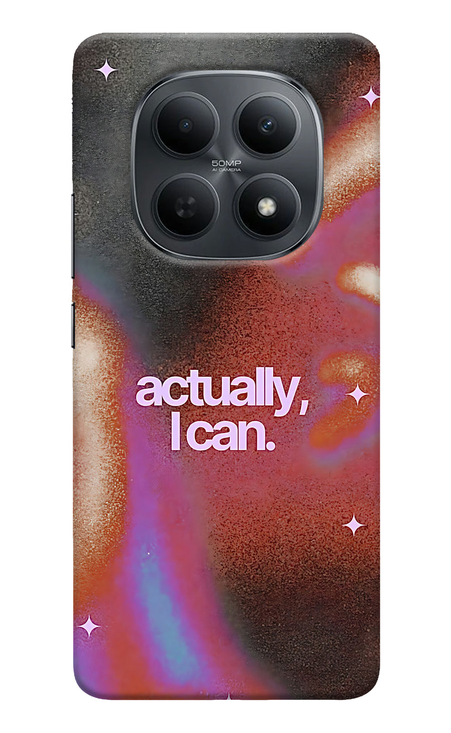 Pink Aura Poco M8 5G Back Cover, Hard case