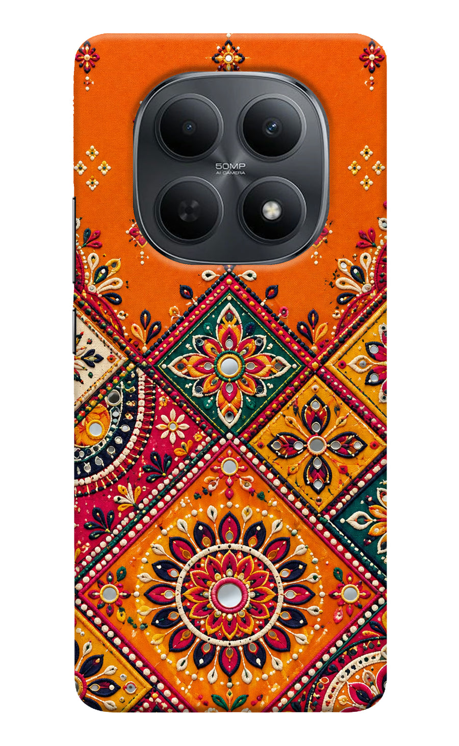 Kutch Glow Poco M8 5G Back Cover, Hard case