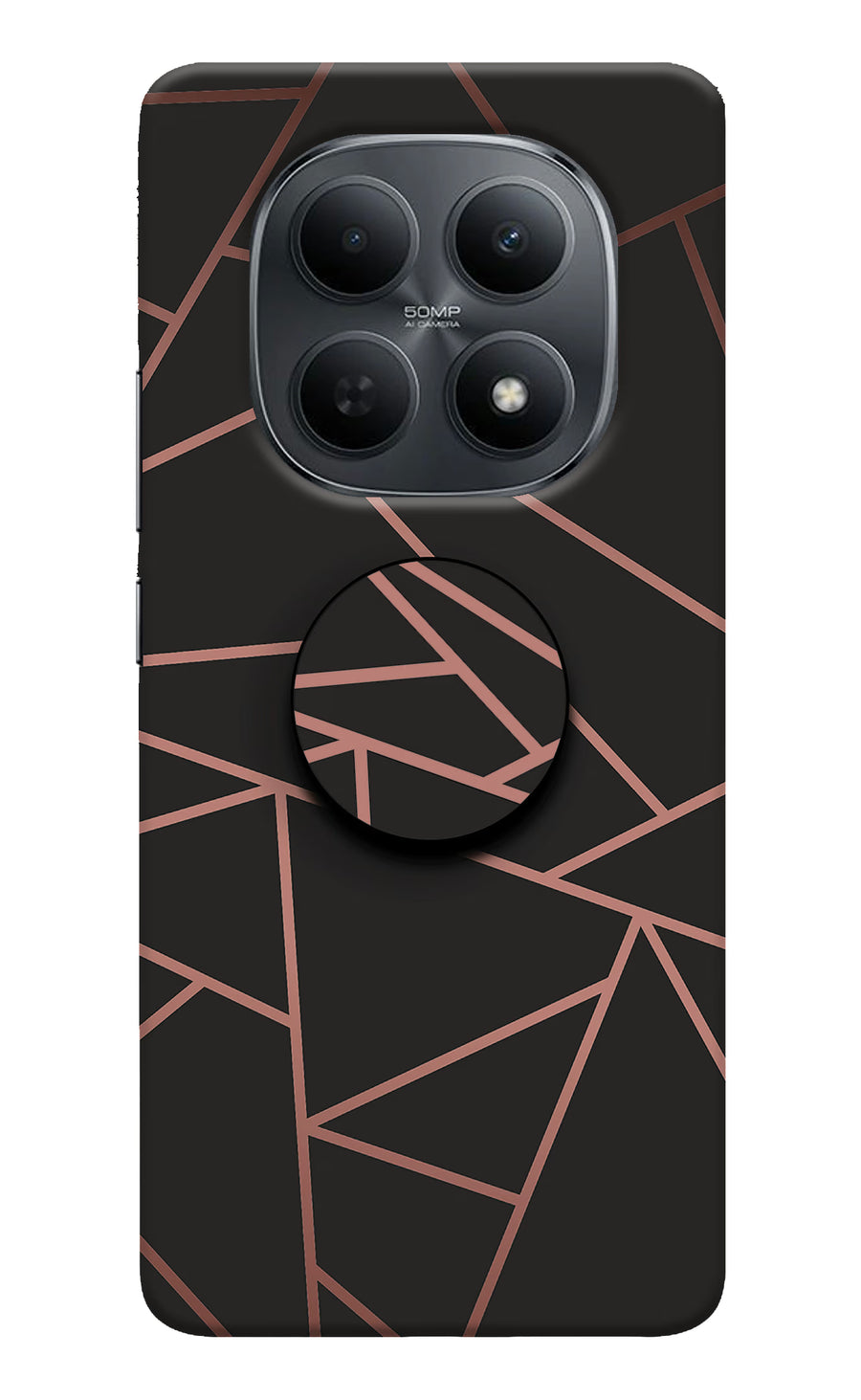 Geometric Pattern Poco M8 5G Pop Case, Hard case