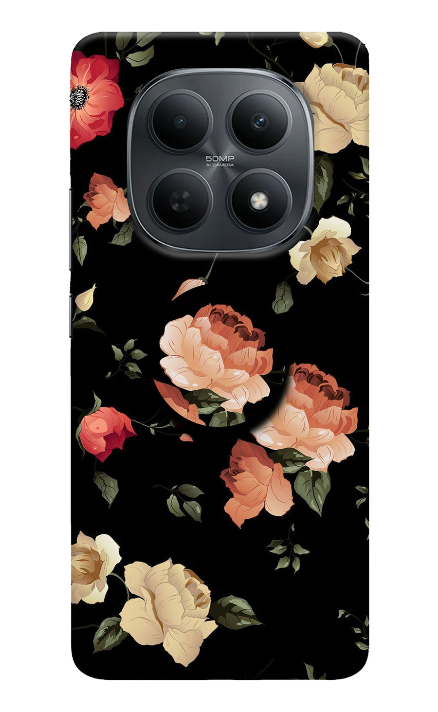 Flowers Poco M8 5G Pop Case, Hard case