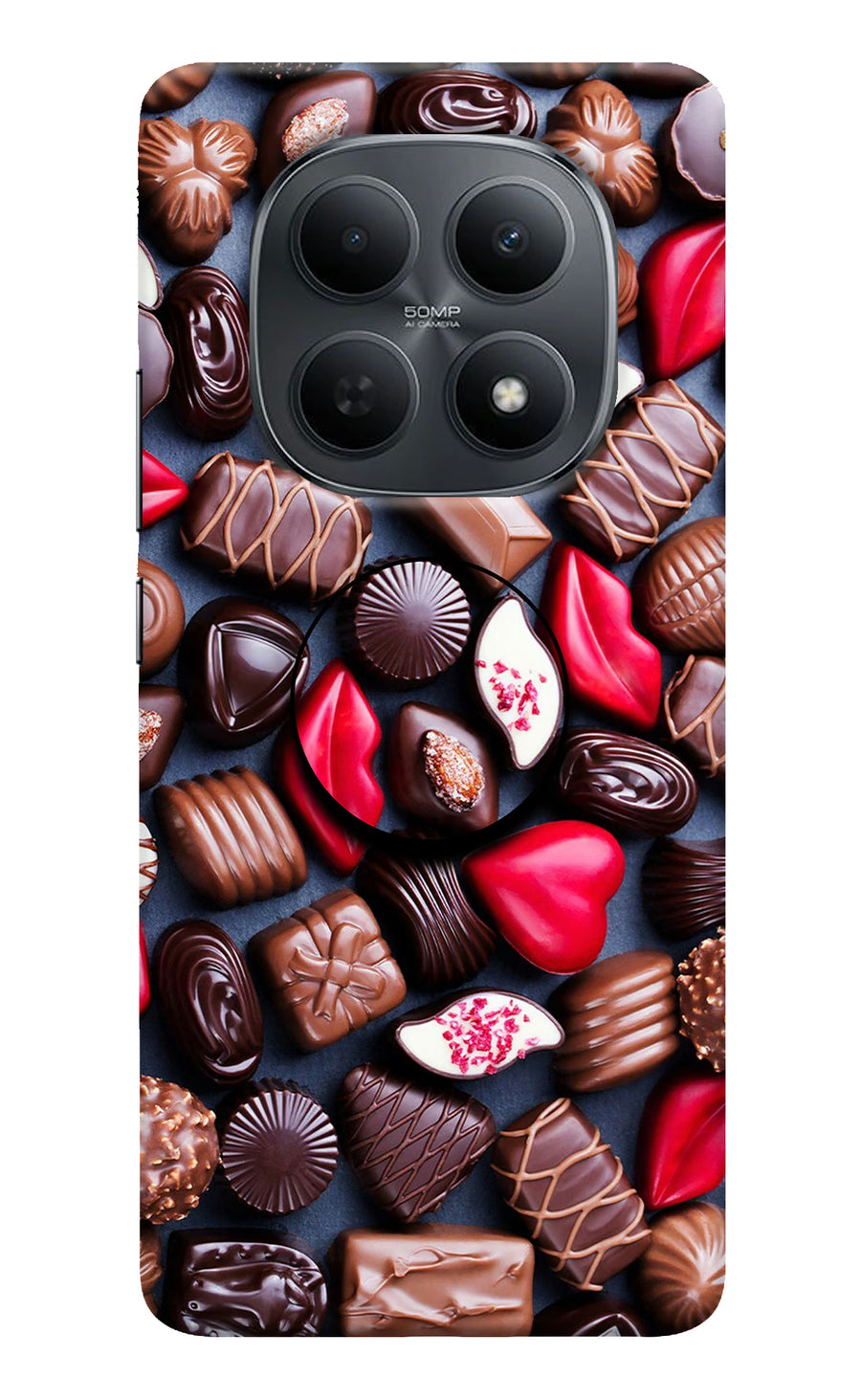 Chocolates Poco M8 5G Pop Case, Hard case