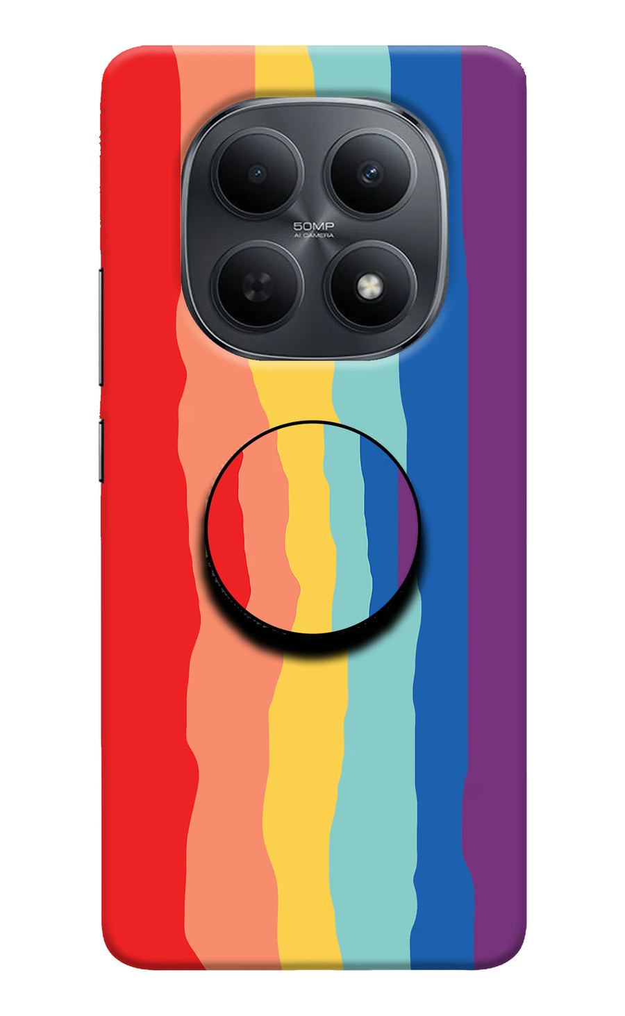 Rainbow Poco M8 5G Pop Case, Hard case