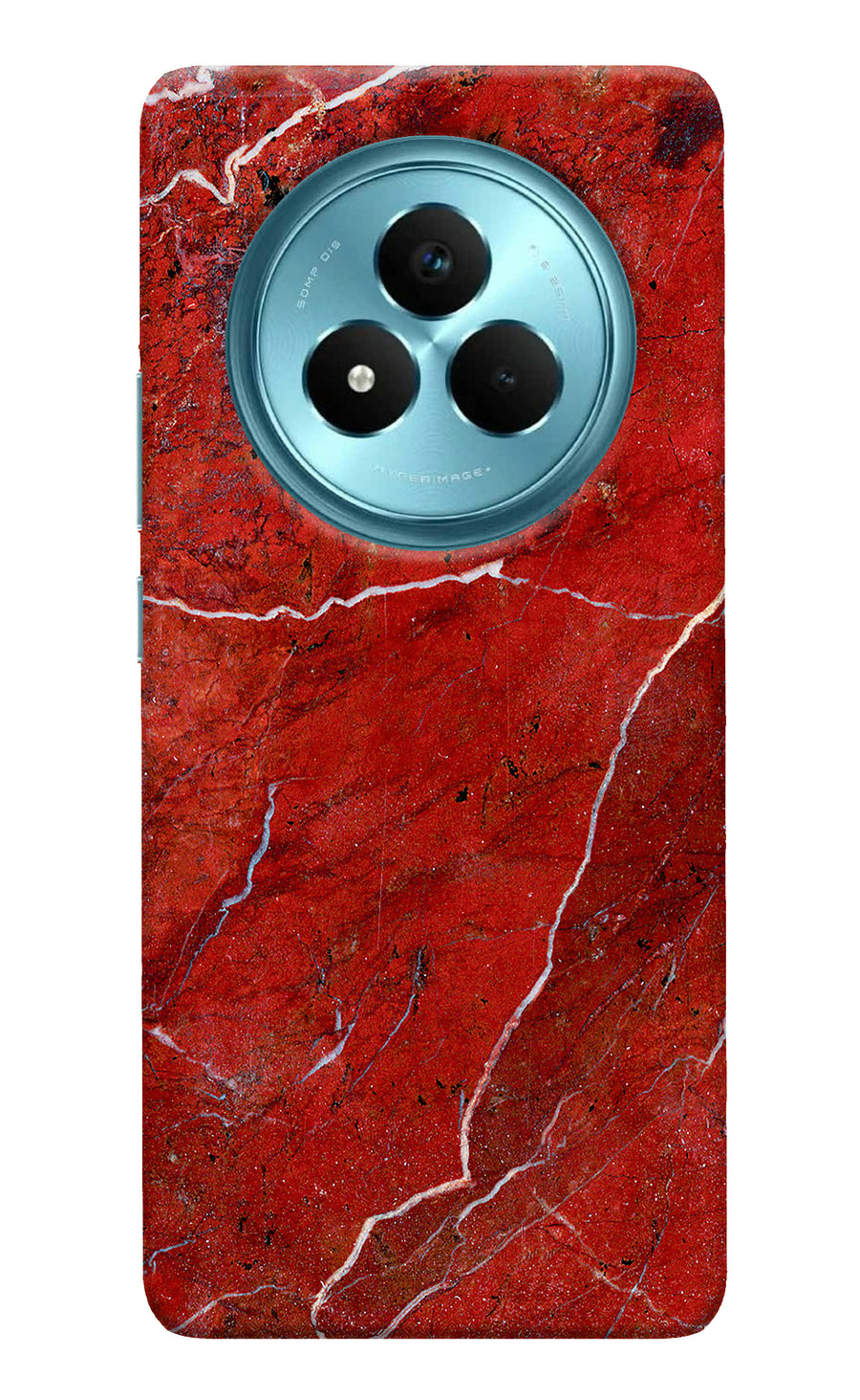 Red Marble Design Realme Narzo 80 Pro 5G Back Cover, Hard case