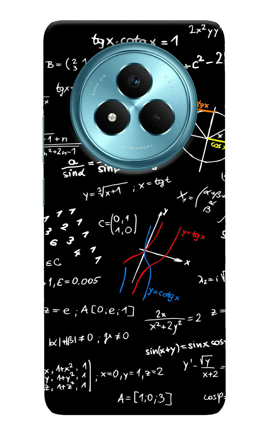 Mathematics Formula Realme Narzo 80 Pro 5G Back Cover, Hard case