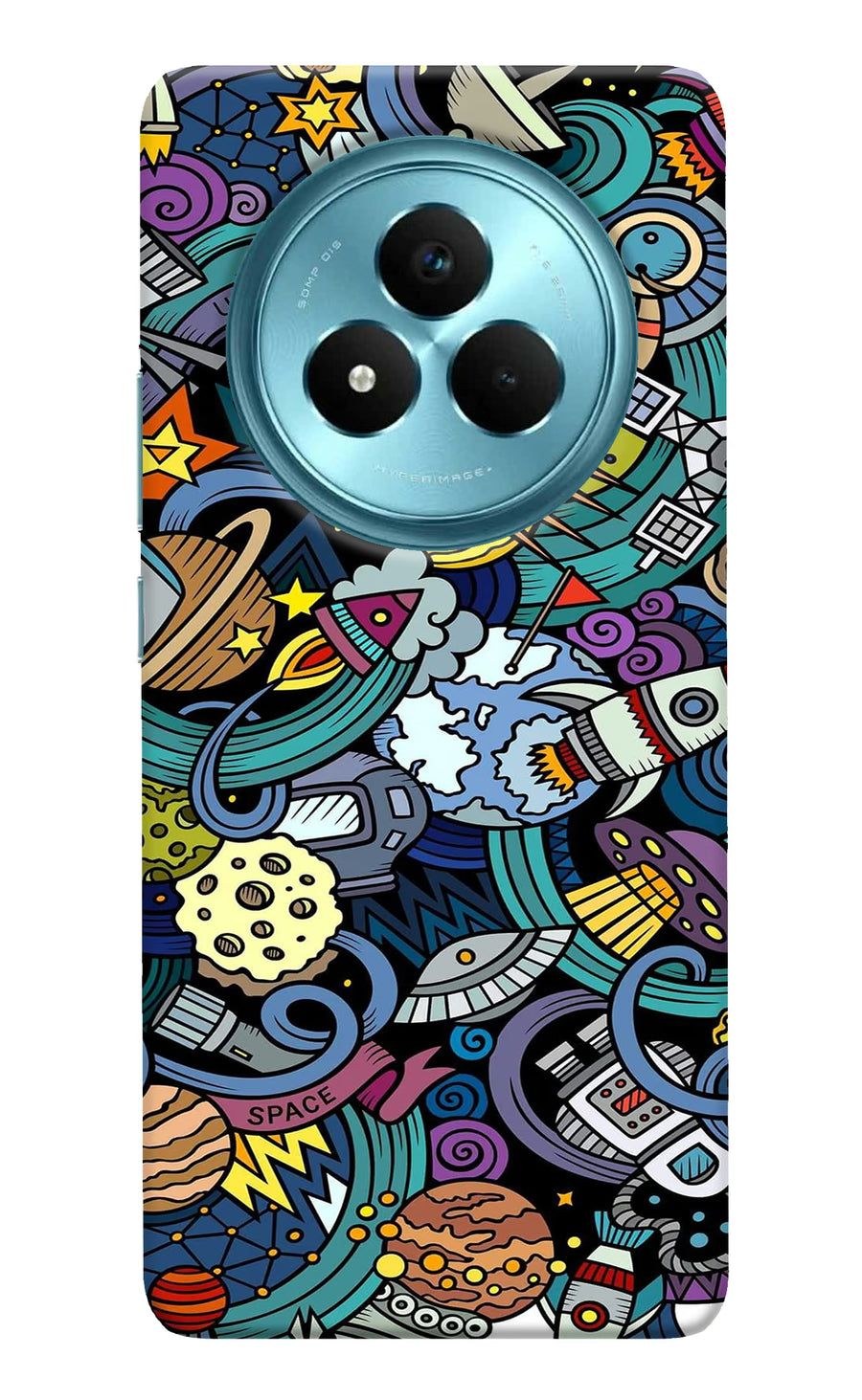 Space Abstract Realme Narzo 80 Pro 5G Back Cover, Hard case
