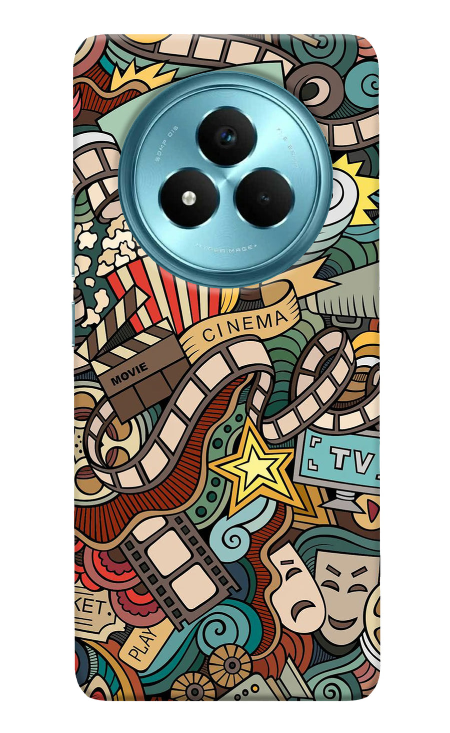 Cinema Abstract Realme Narzo 80 Pro 5G Back Cover, Hard case