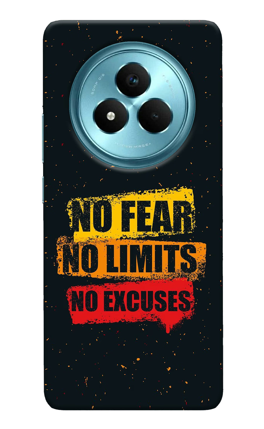 No Fear No Limits No Excuse Realme Narzo 80 Pro 5G Back Cover, Hard case