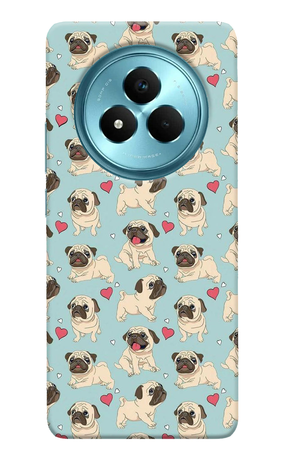 Pug Dog Realme Narzo 80 Pro 5G Back Cover, Hard case