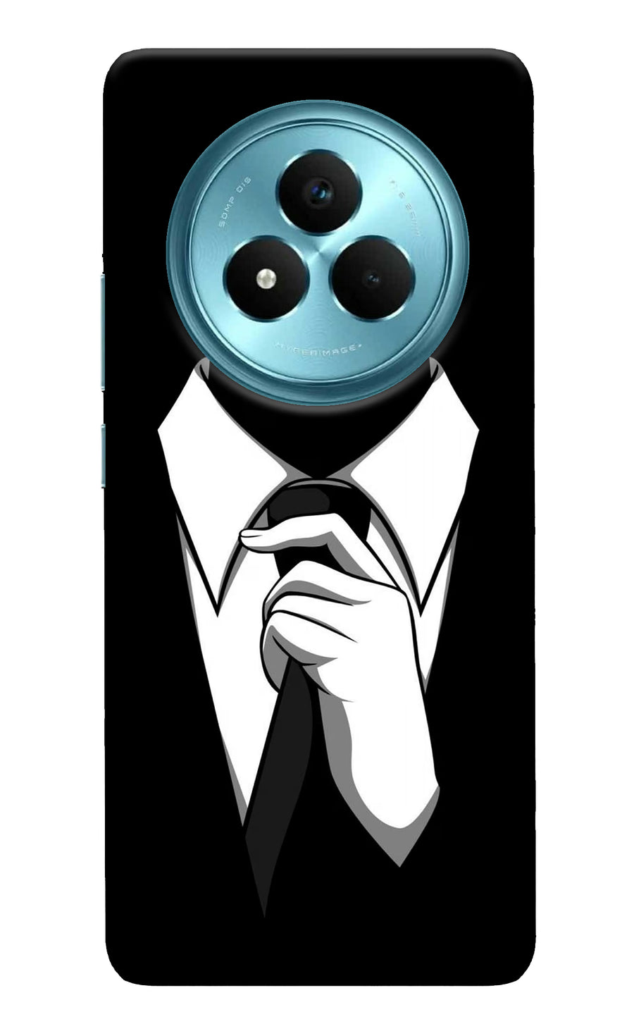 Black Tie Realme Narzo 80 Pro 5G Back Cover, Hard case