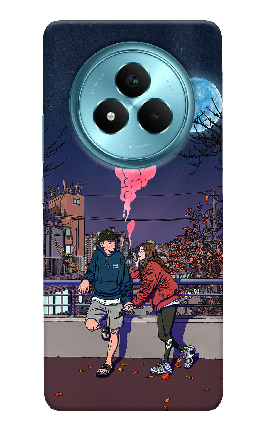 Chilling Couple Realme Narzo 80 Pro 5G Back Cover, Hard case