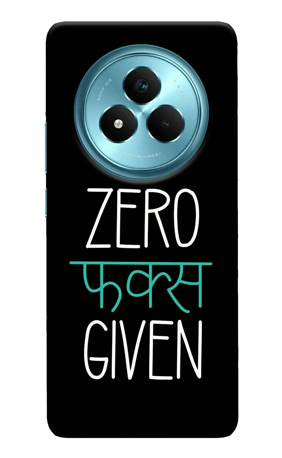 Zero Fucks Given Realme Narzo 80 Pro 5G Back Cover, Hard case