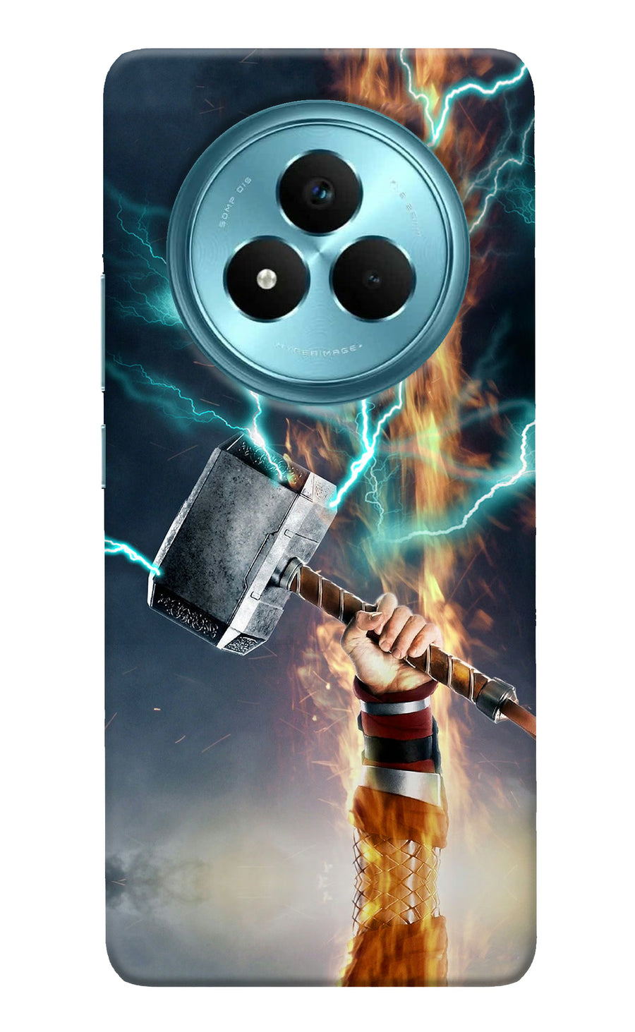Thor Hammer Mjolnir Realme Narzo 80 Pro 5G Back Cover, Hard case