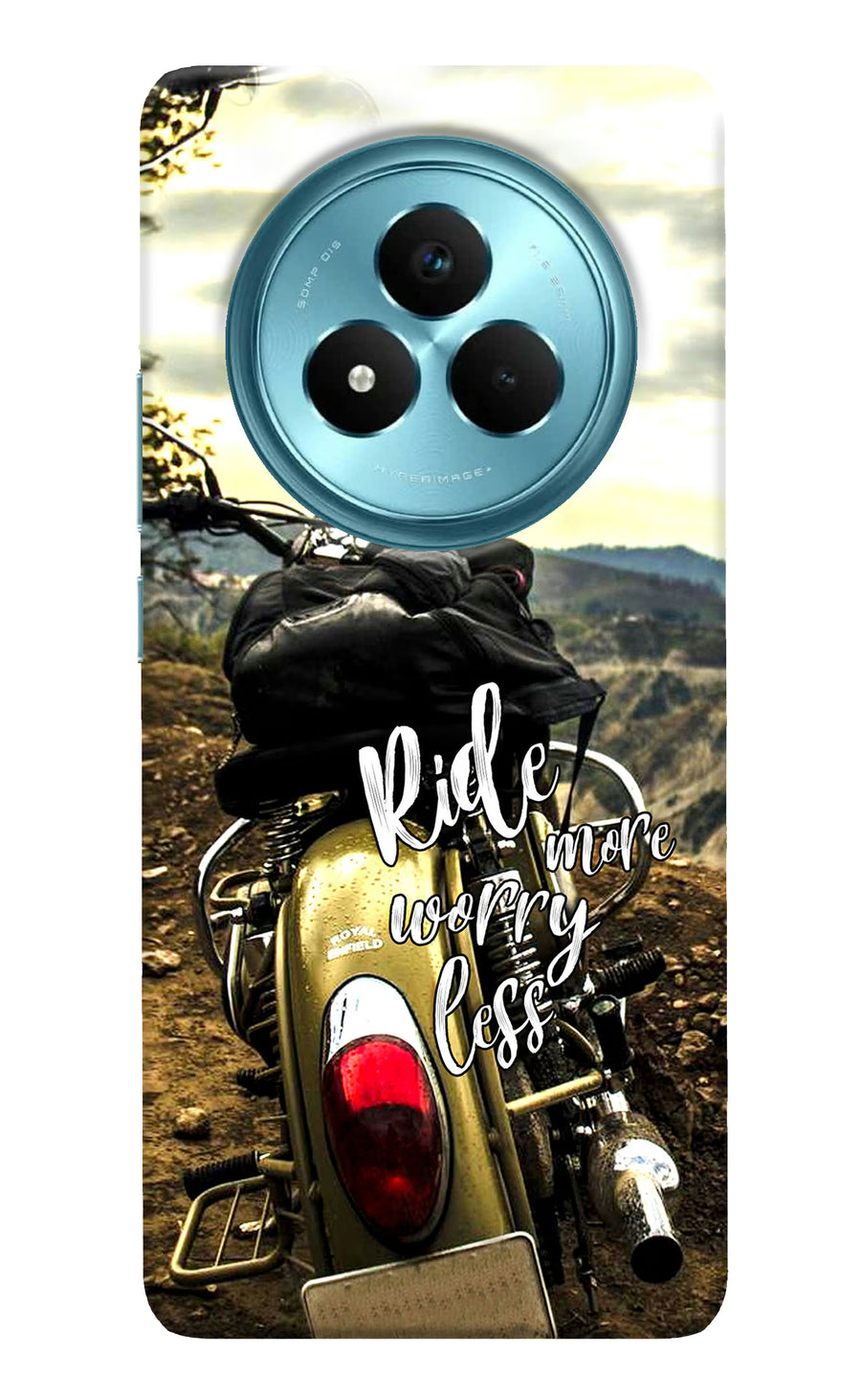 Ride More Worry Less Realme Narzo 80 Pro 5G Back Cover, Hard case