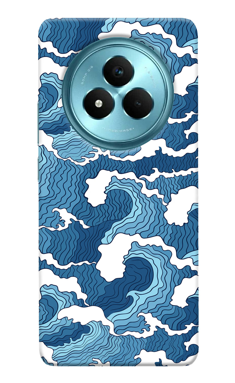 Blue Waves Realme Narzo 80 Pro 5G Back Cover, Hard case