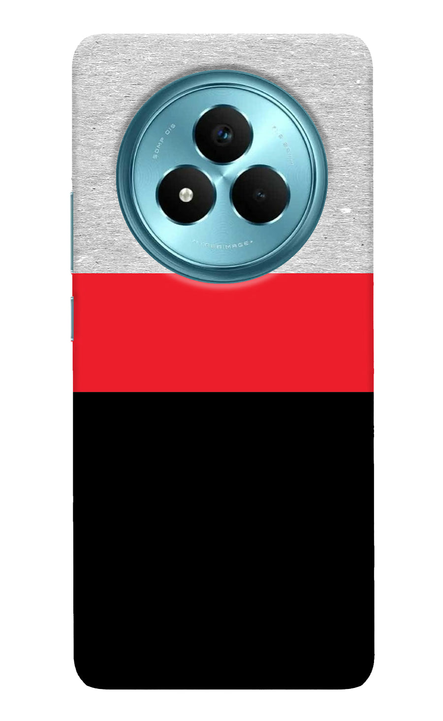 Tri Color Pattern Realme Narzo 80 Pro 5G Back Cover, Hard case