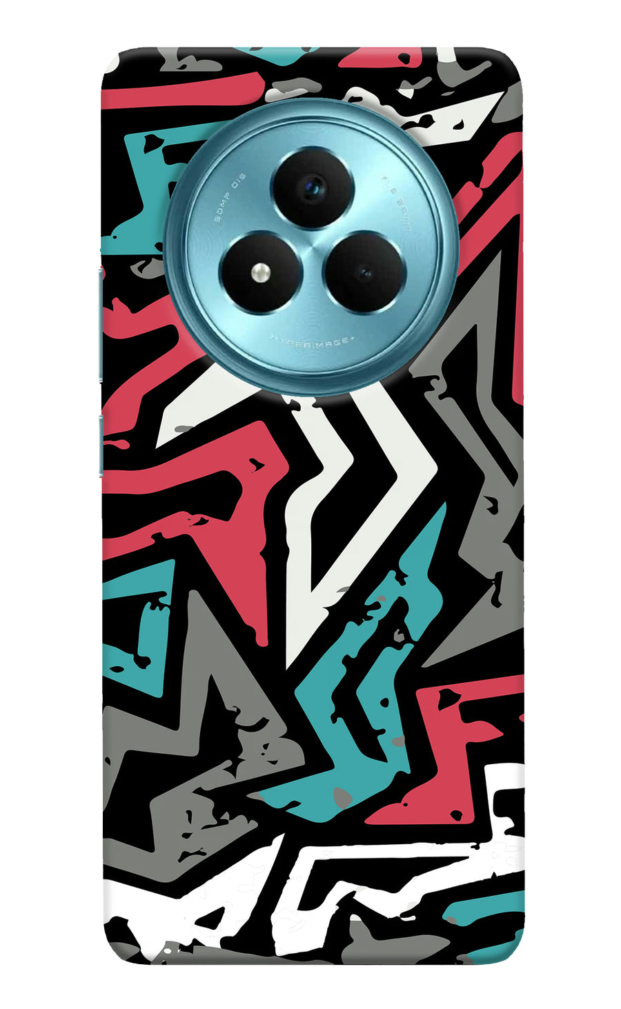 Geometric Graffiti Realme Narzo 80 Pro 5G Back Cover, Hard case