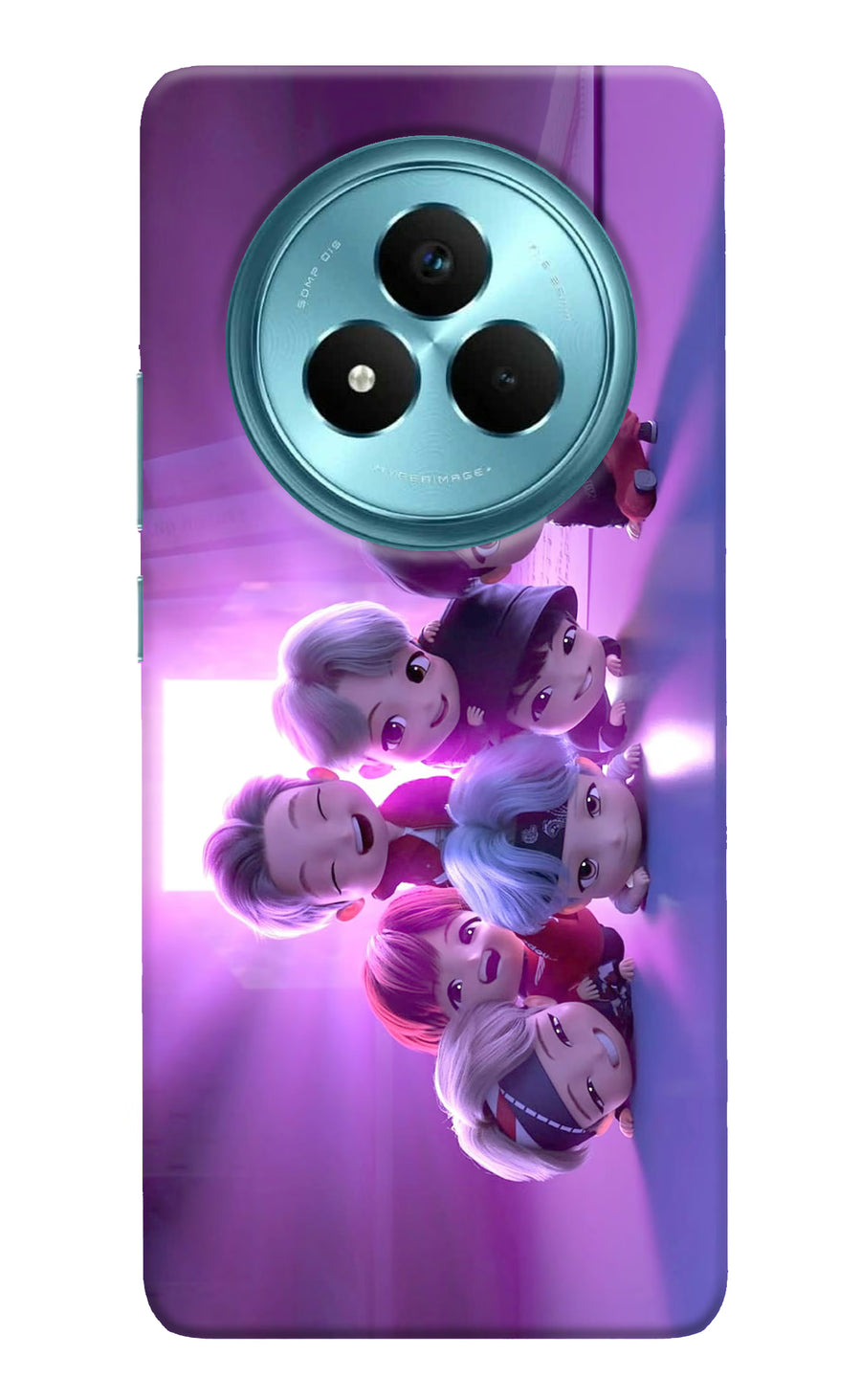 BTS Chibi Realme Narzo 80 Pro 5G Back Cover, Hard case