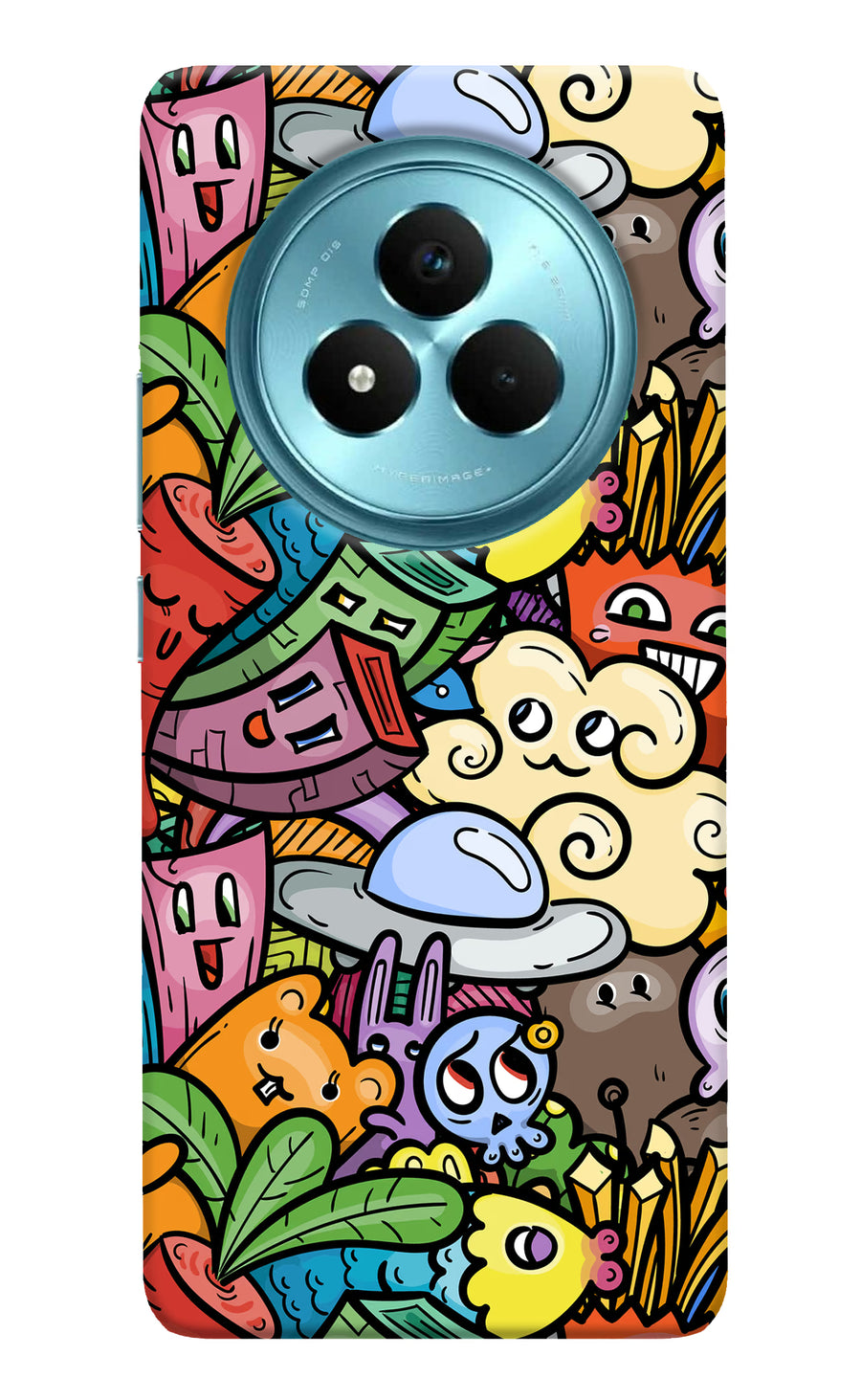 Veggie Doodle Realme Narzo 80 Pro 5G Back Cover, Hard case