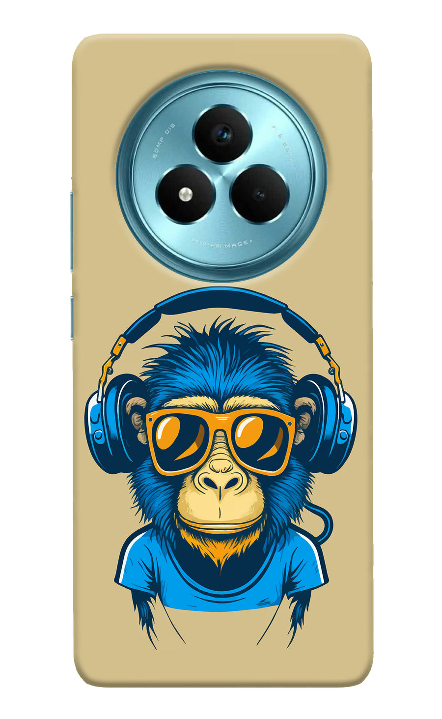 Monkey Headphone Realme Narzo 80 Pro 5G Back Cover, Hard case