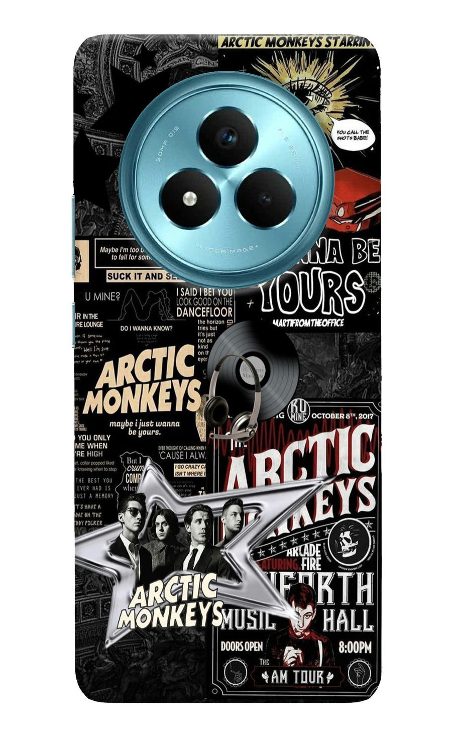 Arctic Monkeys Realme Narzo 80 Pro 5G Back Cover, Hard case
