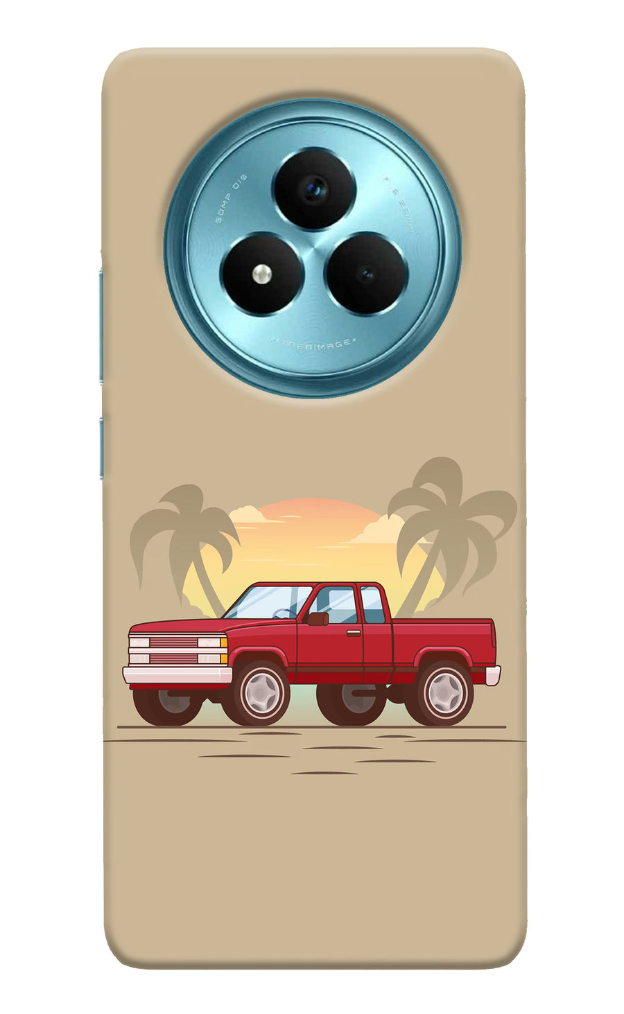 Desert Classic Drive Realme Narzo 80 Pro 5G Back Cover, Hard case
