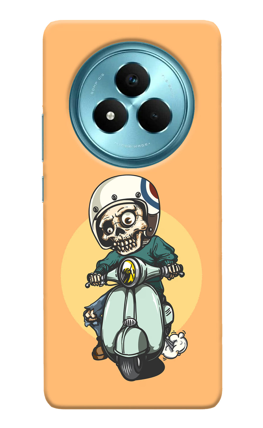 Undead Biker Realme Narzo 80 Pro 5G Back Cover, Hard case