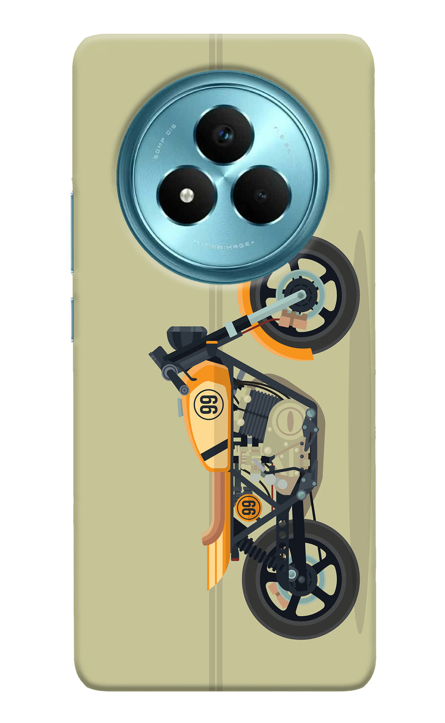 Vertical Speedster Realme Narzo 80 Pro 5G Back Cover, Hard case