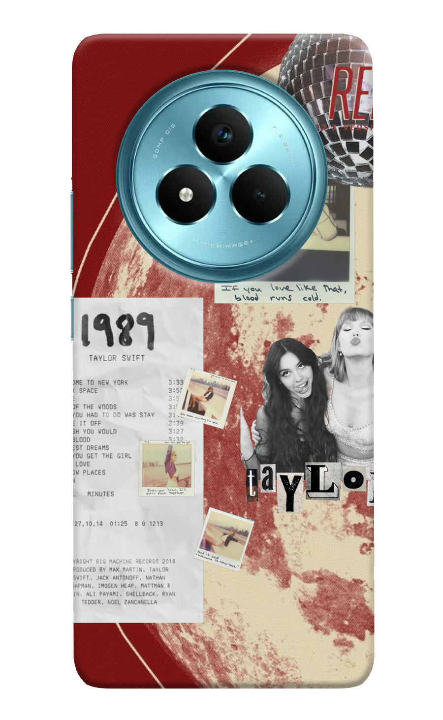 Taylor Swift Realme Narzo 80 Pro 5G Back Cover, Hard case
