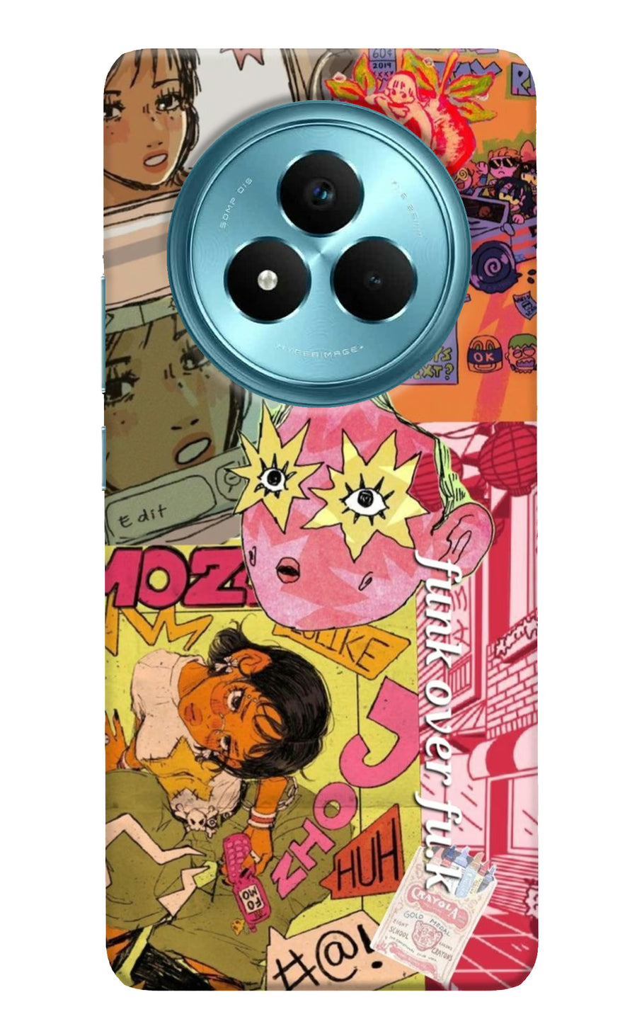 Funkover Realme Narzo 80 Pro 5G Back Cover, Hard case