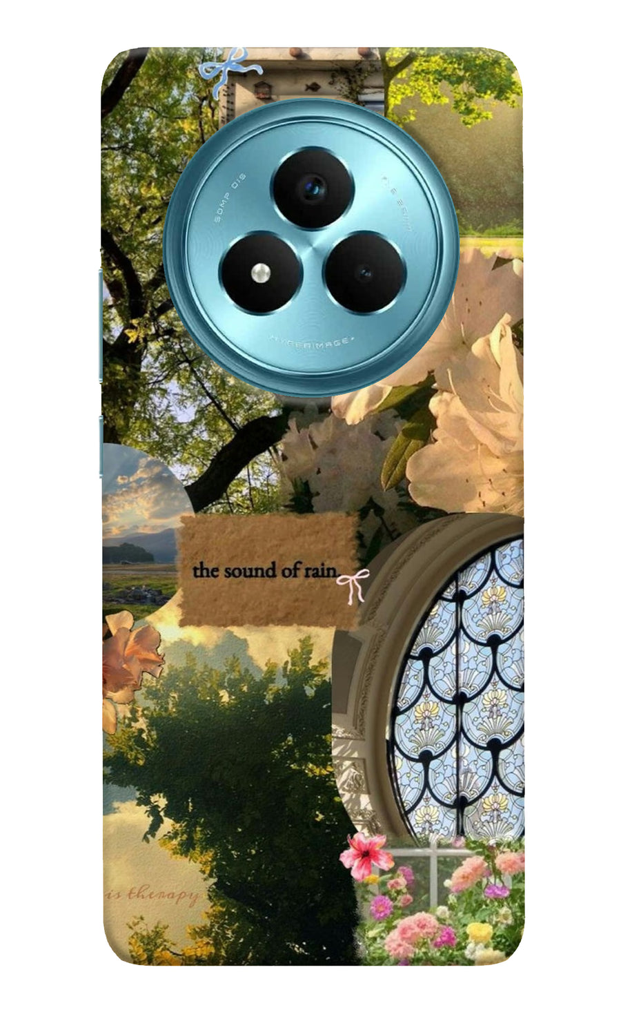 Rain Realme Narzo 80 Pro 5G Back Cover, Hard case