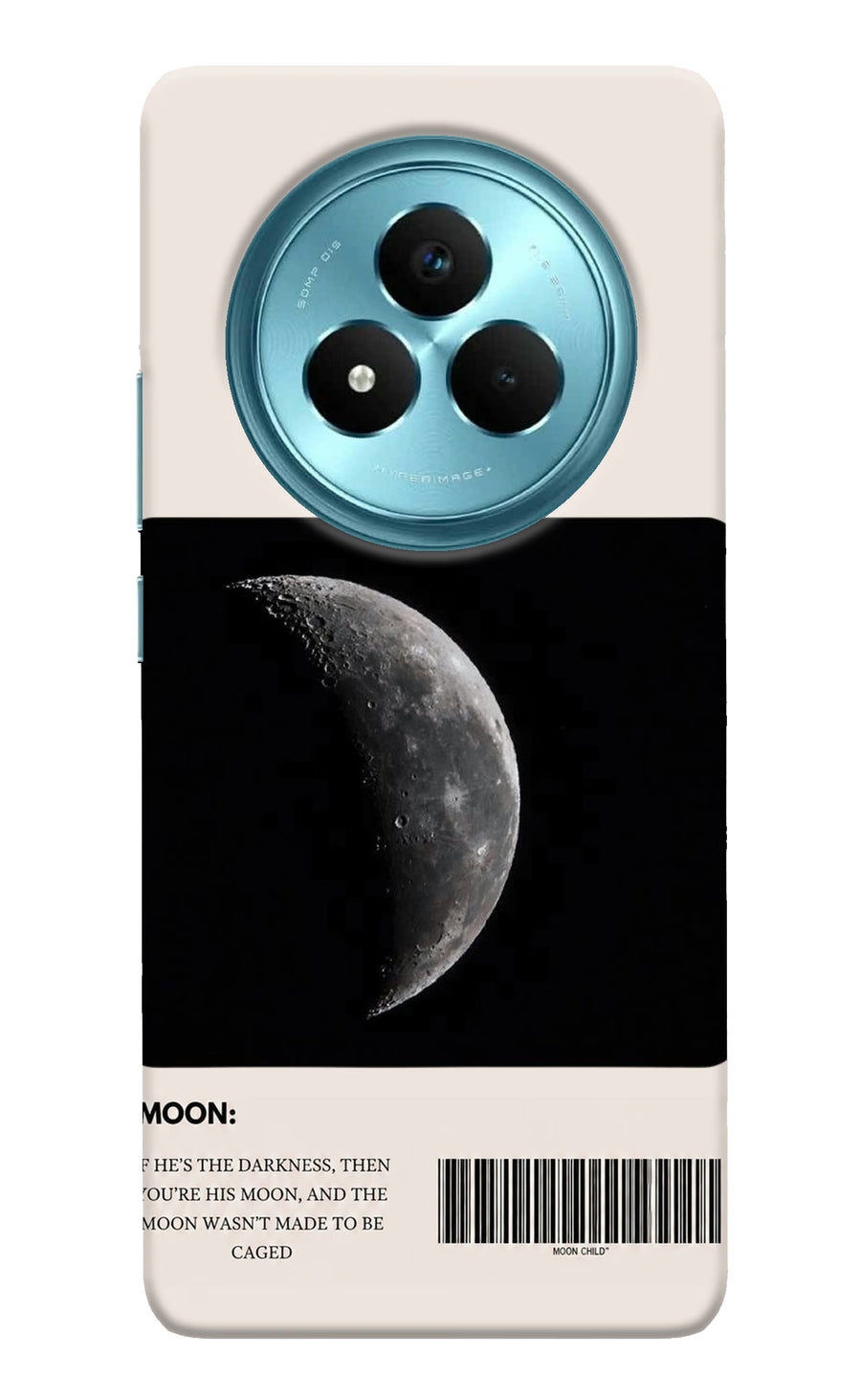 Moon Phase Realme Narzo 80 Pro 5G Back Cover, Hard case