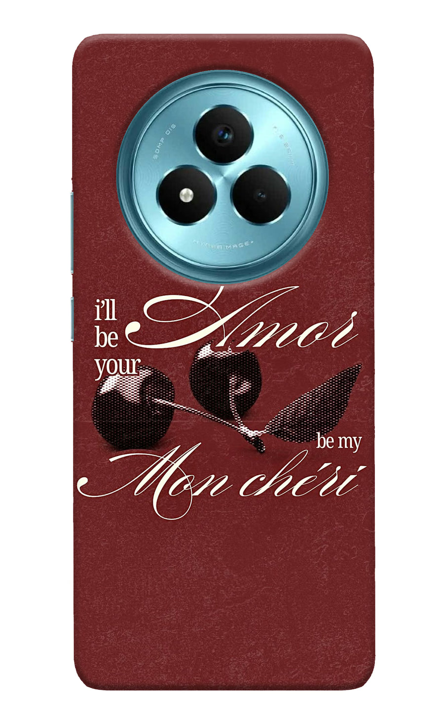 Velvet Cherry Realme Narzo 80 Pro 5G Back Cover, Hard case