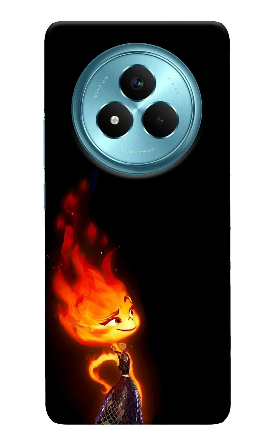 Ember Flame Realme Narzo 80 Pro 5G Back Cover, Hard case