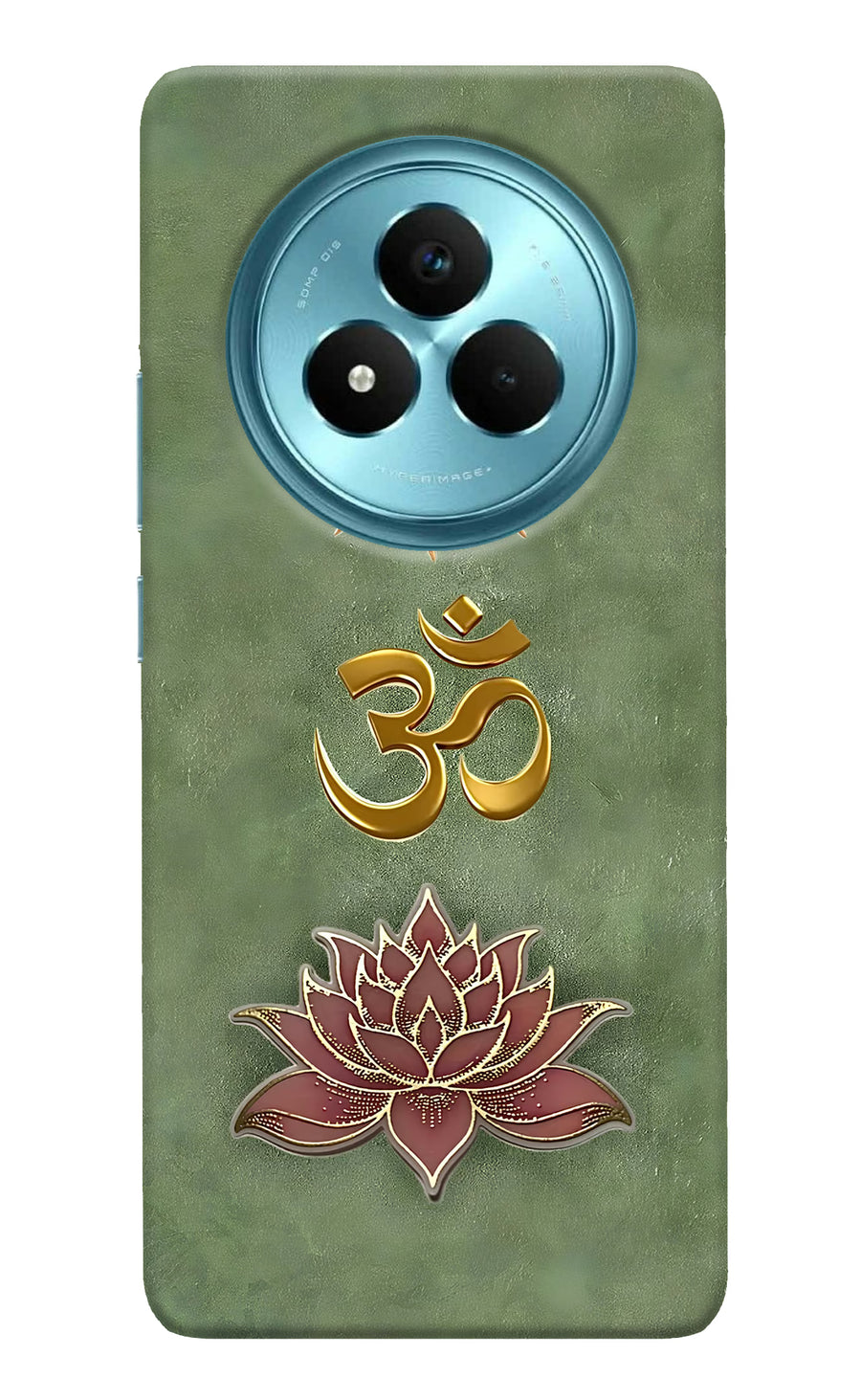 Om & Lotus Realme Narzo 80 Pro 5G Back Cover, Hard case
