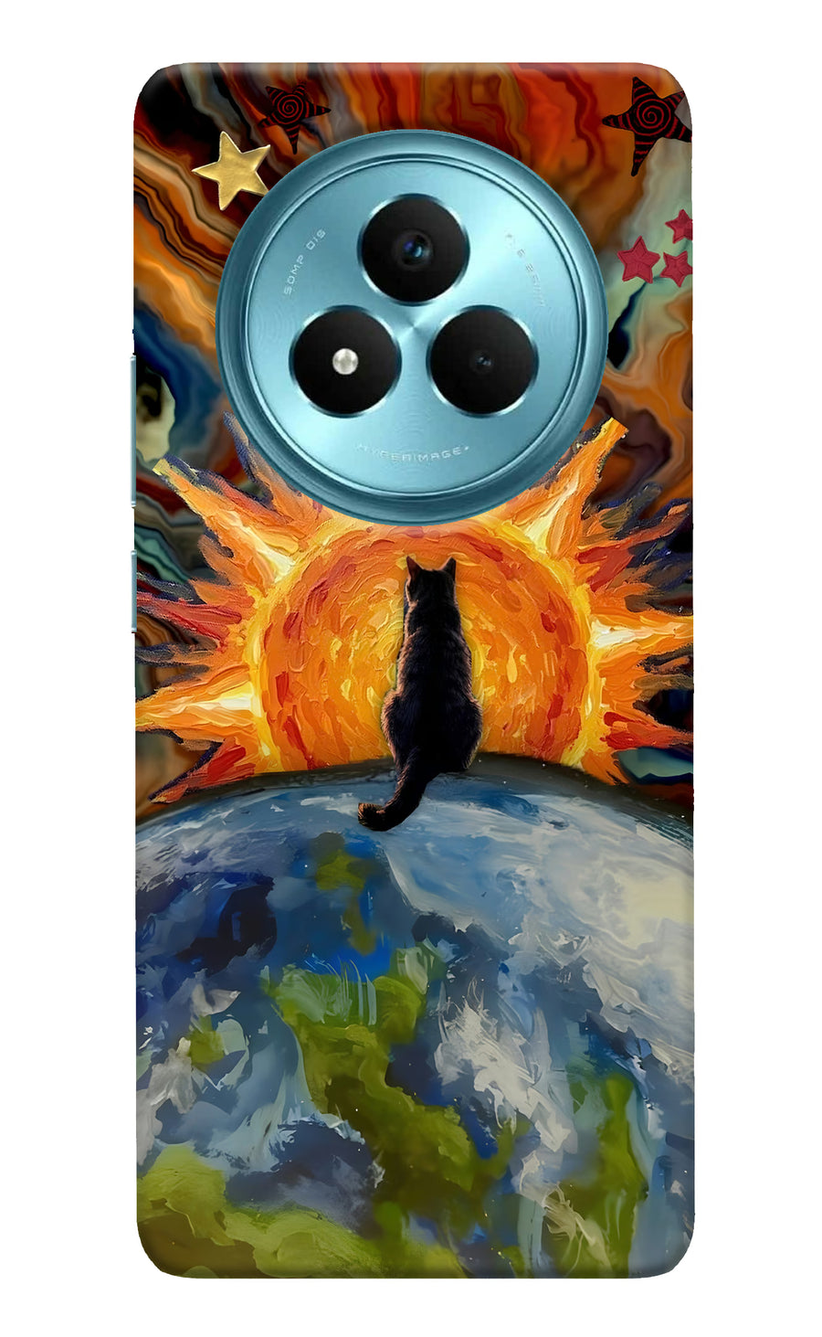 Pop Cat Realme Narzo 80 Pro 5G Back Cover, Hard case
