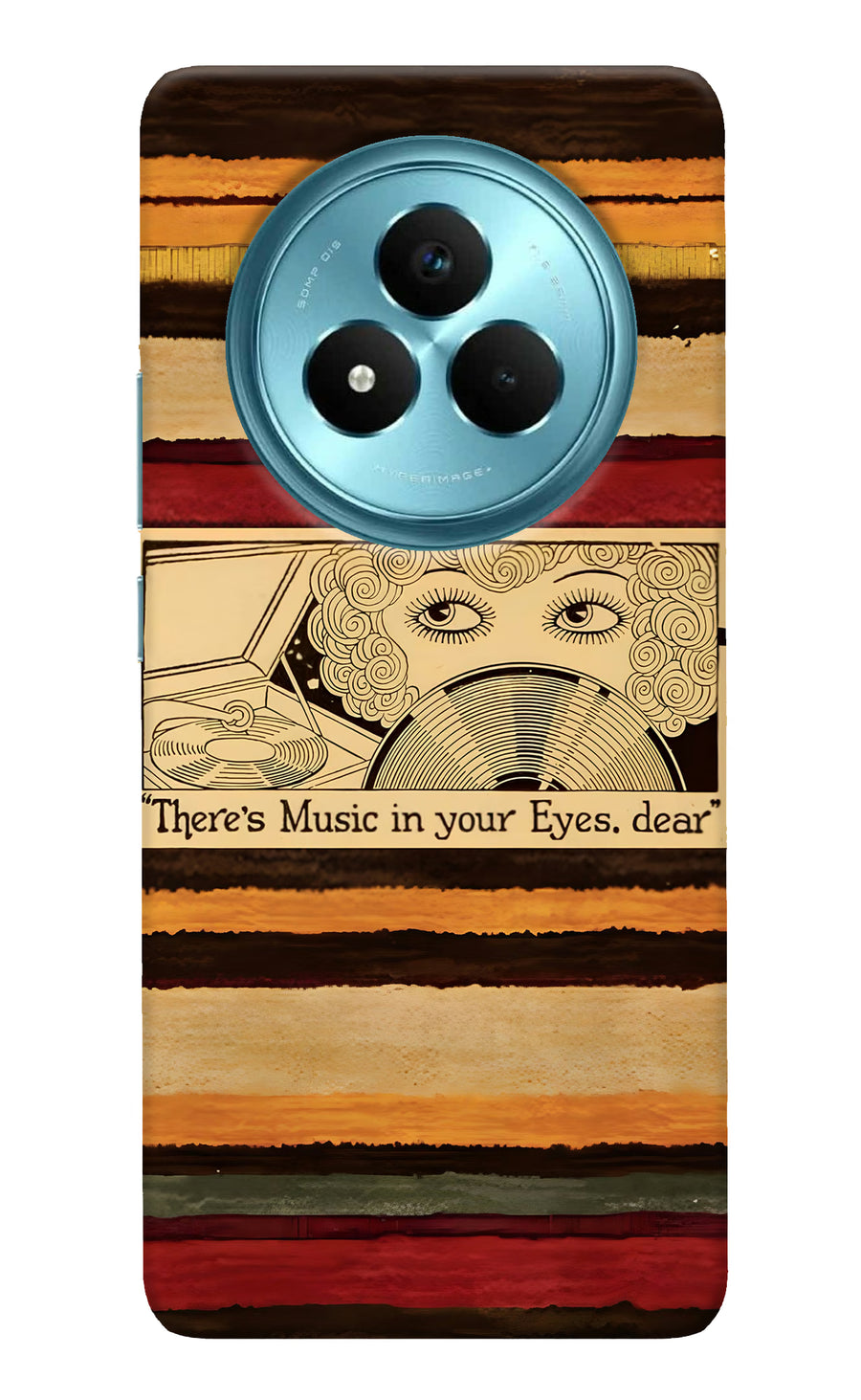 Vinyl Stripes Realme Narzo 80 Pro 5G Back Cover, Hard case