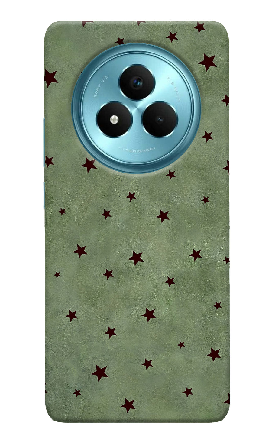 Green Stars Realme Narzo 80 Pro 5G Back Cover, Hard case