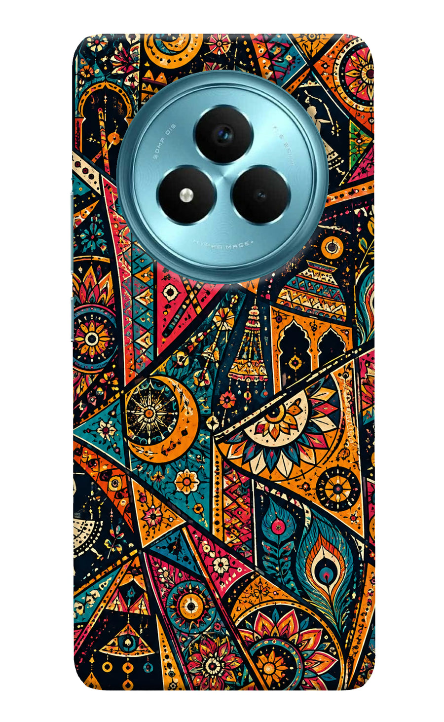Folk Print Realme Narzo 80 Pro 5G Back Cover, Hard case