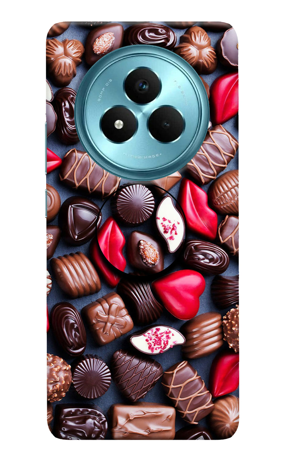 Chocolates Realme Narzo 80 Pro 5G Pop Case, Hard case