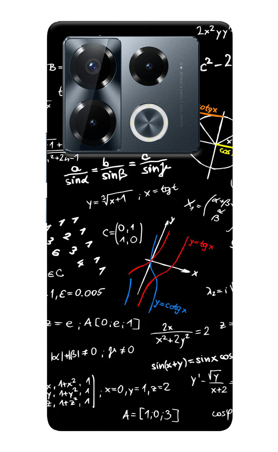 Save Big: Get the Mathematics Formula Infinix Note 40 Pro 5G Back Cover ...