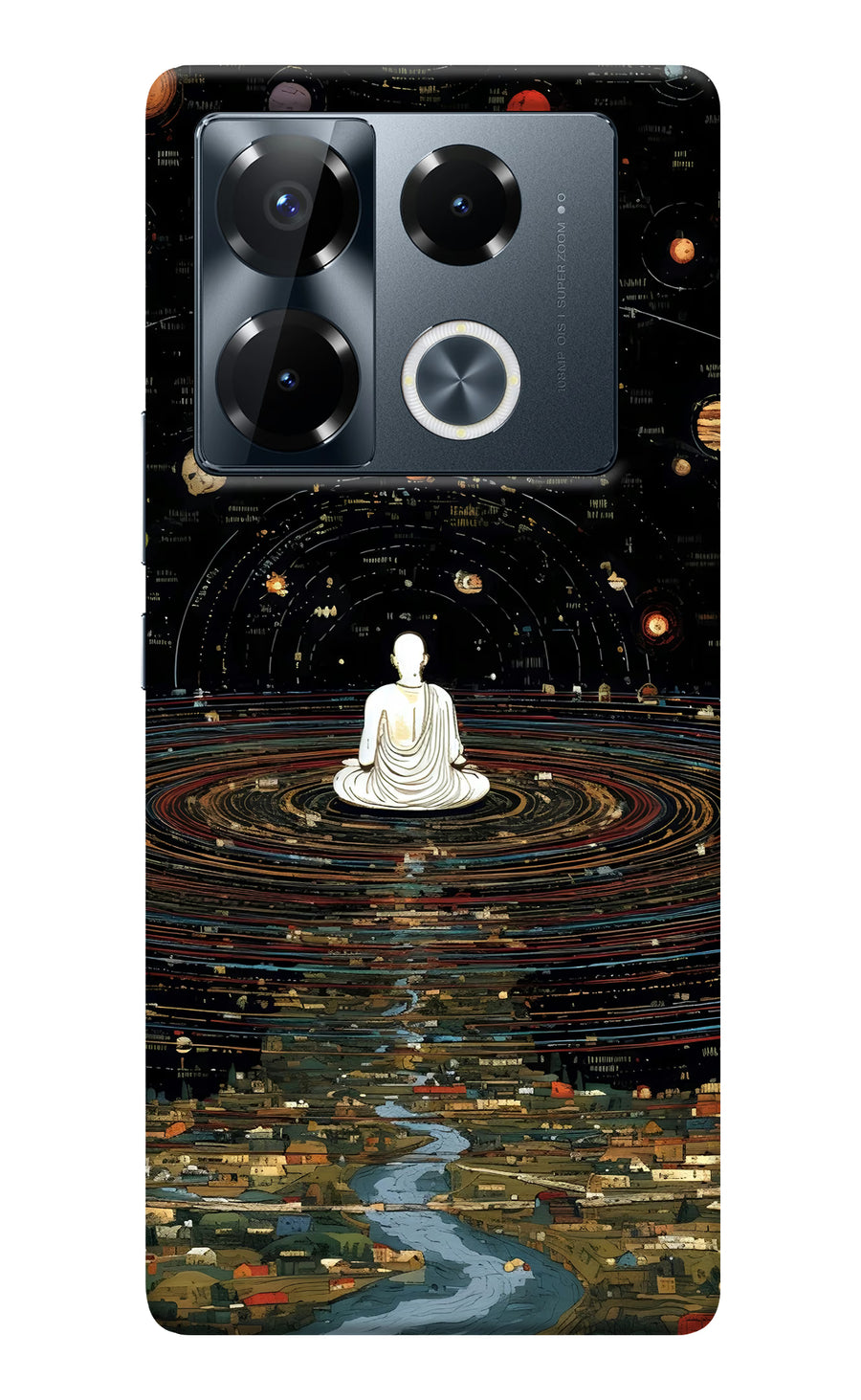 Space Monk Infinix Note 40 Pro 5G Back Cover, Hard case
