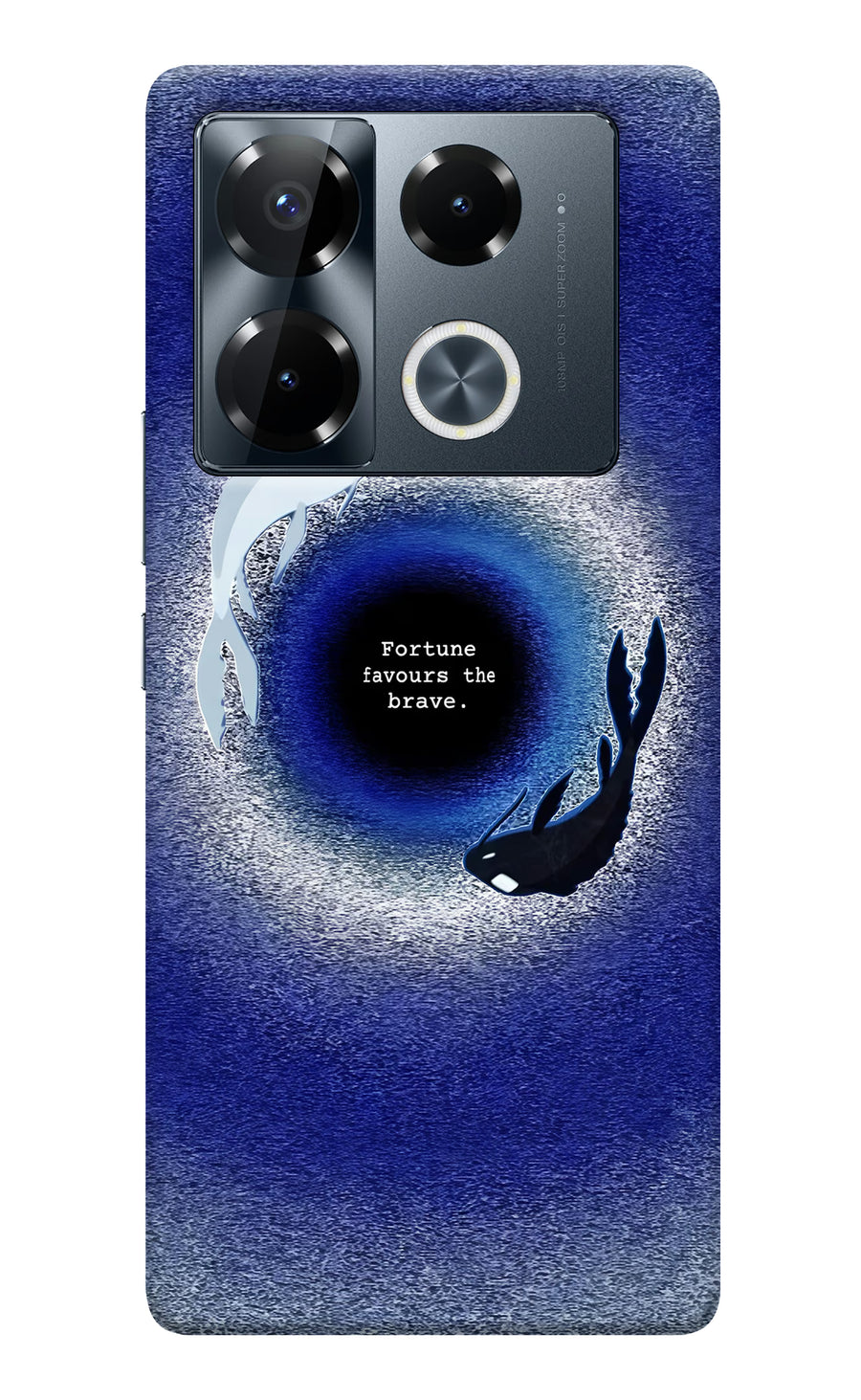 Dark Koi Infinix Note 40 Pro 5G Back Cover, Hard case