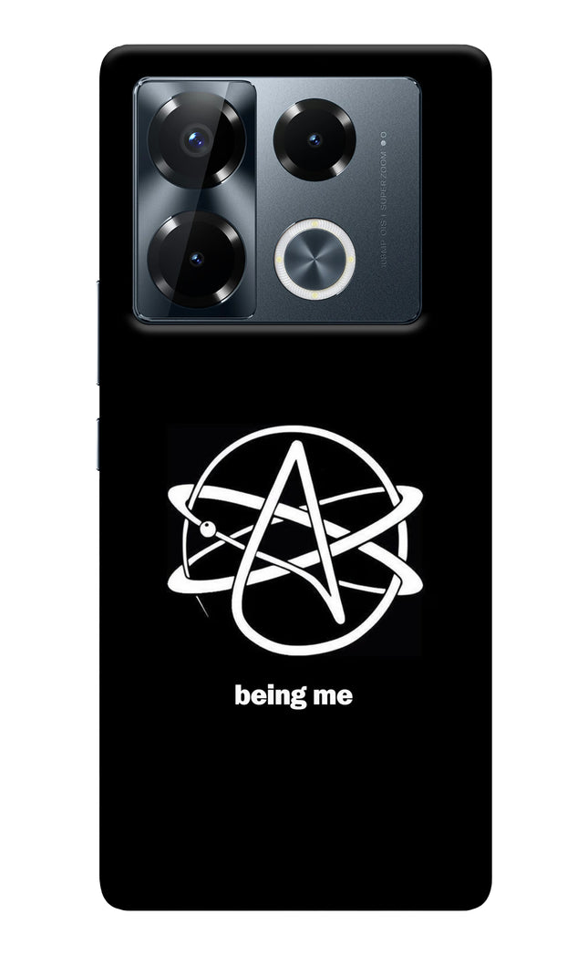 Atheist Symbol Infinix Note 40 Pro 5G Back Cover