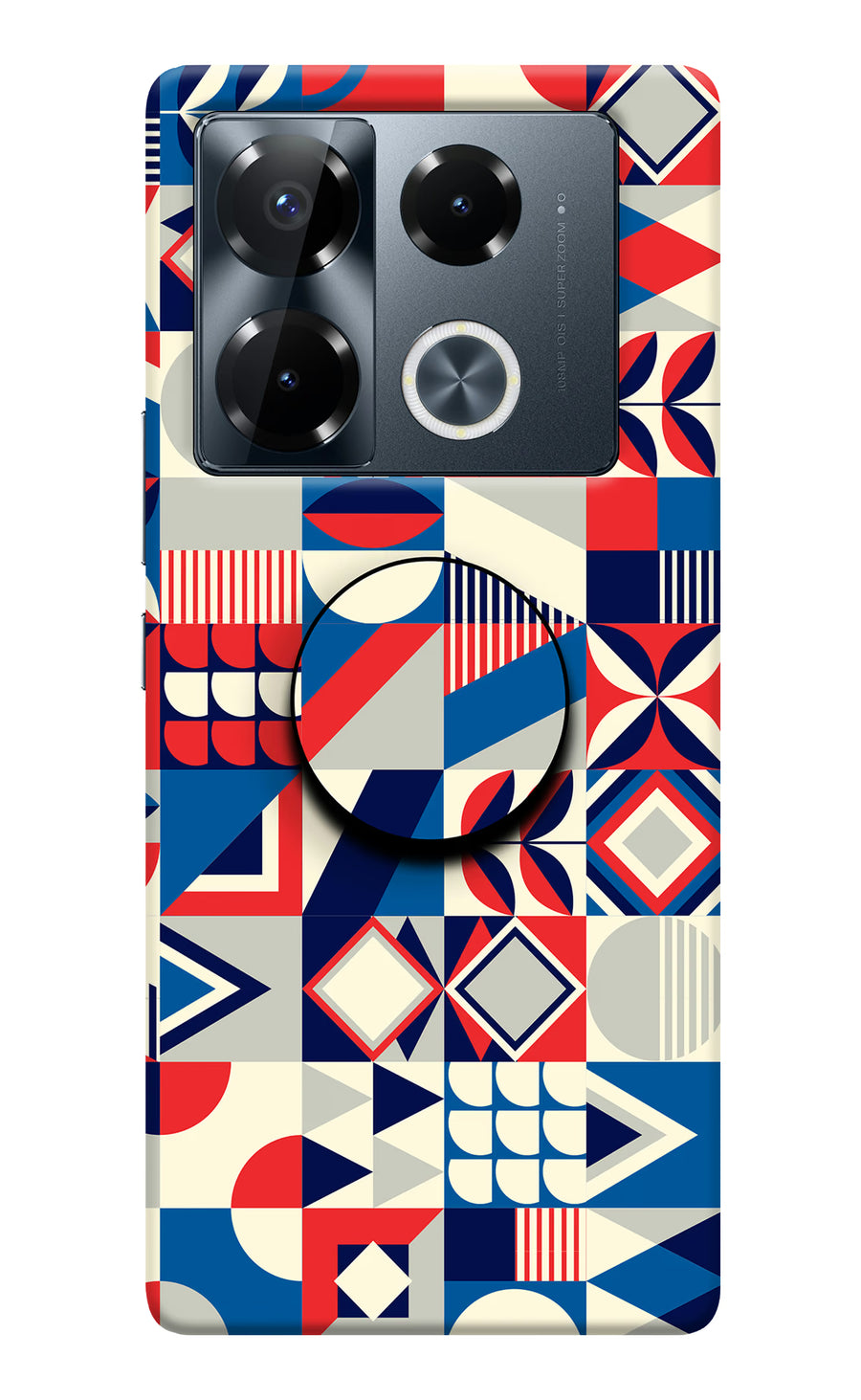 Colorful Pattern Infinix Note 40 Pro 5G Pop Case, Hard case