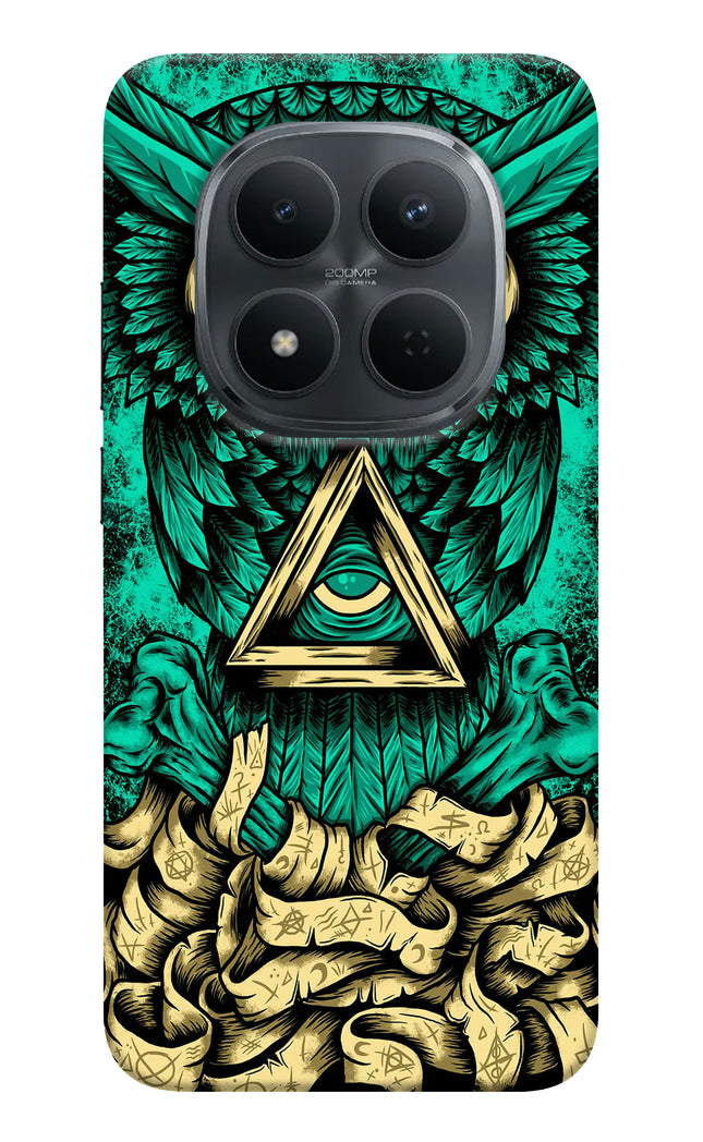 Green Owl Redmi Note 15 Pro 5G Hard Case Back Cover by Casekaro
