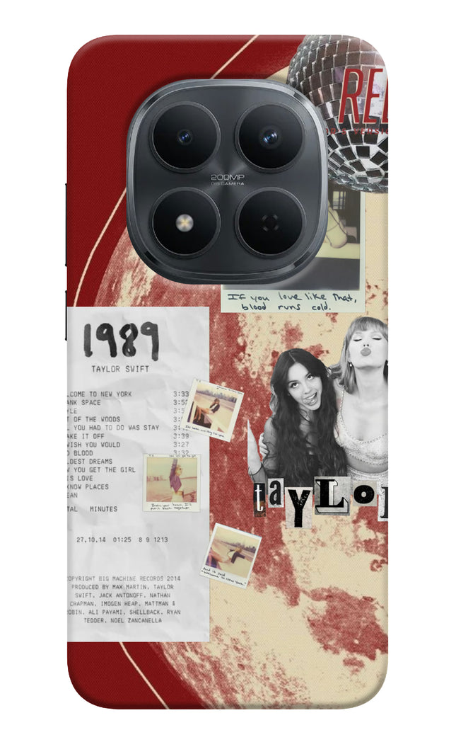 Taylor Swift Redmi Note 15 Pro 5G Hard Case Back Cover by Casekaro