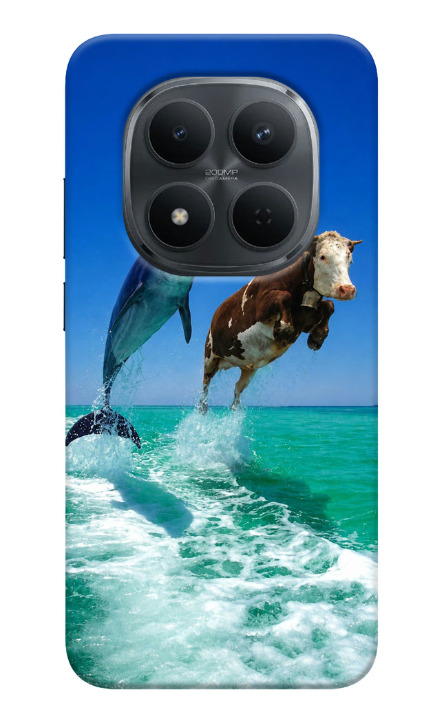 Dolphin vs Cow Redmi Note 15 Pro 5G Hard Case Back Cover by Casekaro