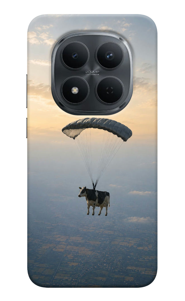 Skydiving Cow Redmi Note 15 Pro 5G Hard Case Back Cover by Casekaro