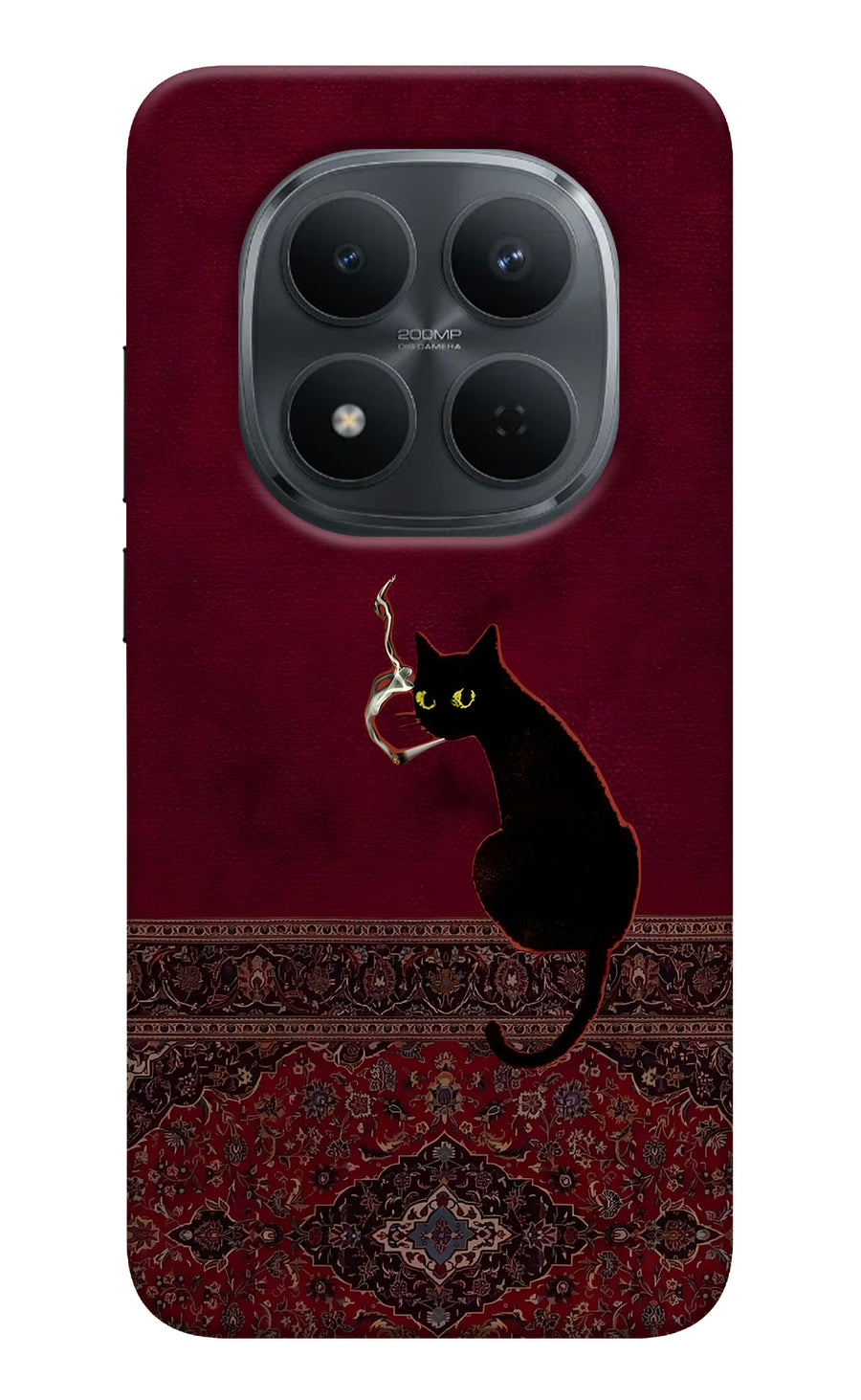 Midnight Cat Redmi Note 15 Pro 5G Back Cover, Hard case