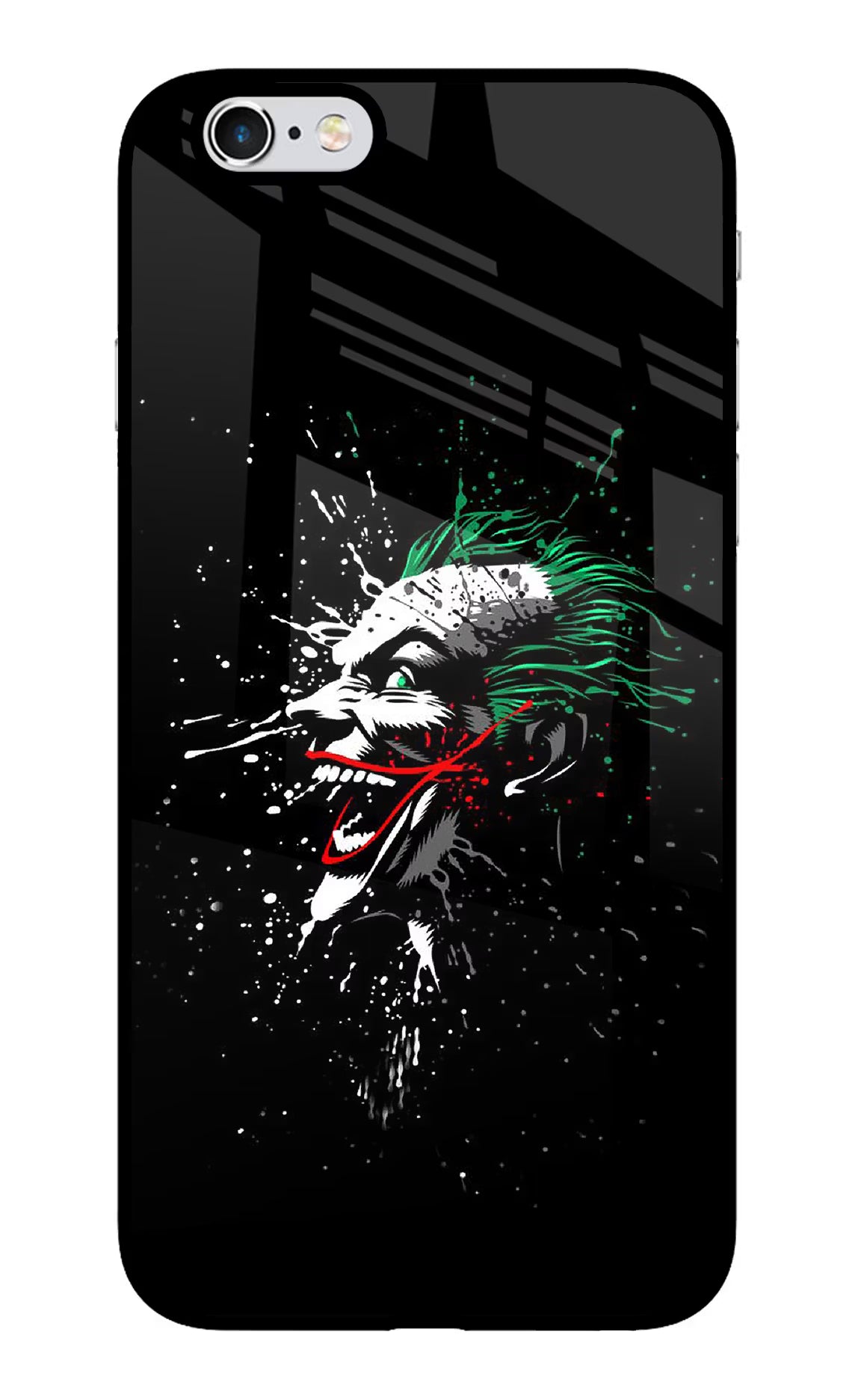 Joker iPhone 6/6s Glass Case Back Cover by Casekaro
